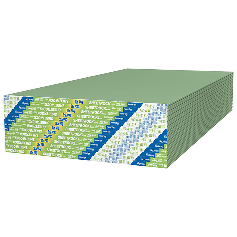 4' x 8' x 1/2" Water Resistant Sheetrock