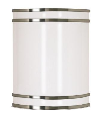 Glamour 9" LED 10W Wall Sconce - Satin Nickel