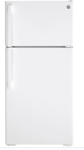 GE 15.6 cu. ft. Top Freezer Refrigerator - White