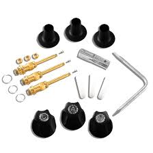 Pfister Tub & Shower Rebuild Kit - For 3 Handle Verve Faucets - Matte Black