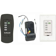Universal Ceiling Fan Receiver, Hand Set & Wall Control