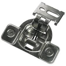 Concealed Cabinet Door Hinge - 1/2" Overlay - Chrome