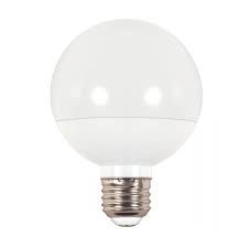 5W G25 LED 2700K 60W Eqv Frosted Warm White Vanity Light Bulb - 2/pack