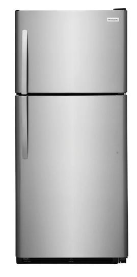 Frigidaire® 20.5 cu. ft. Top Freezer Refrigerator - Stainless Steel