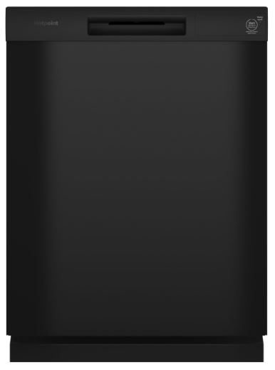 Hotpoint® One Button Dishwasher - Black