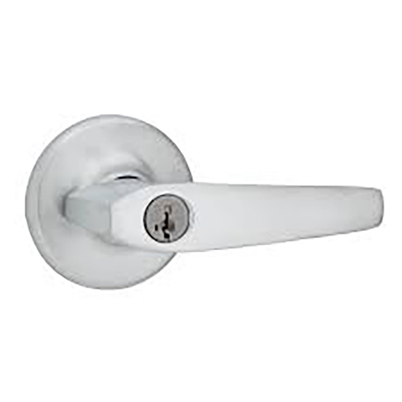 Kwikset 405DL Delta SmartKey Entry Lever - Satin Chrome
