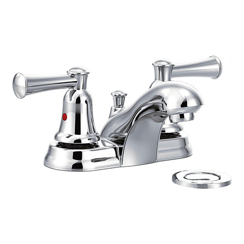 CFG Capstone Two Handle Bathroom Faucet - Chrome - With Pop-Up