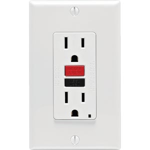 Tamper Resistant GFCI Receptacle - 15 Amp - White