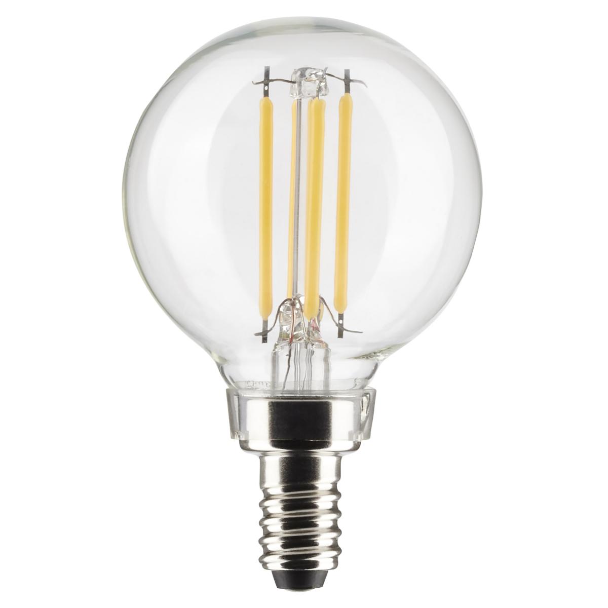 5.5W G16.5 LED 2700K 60W Eqv Clear Warm White Vanity Light Bulb