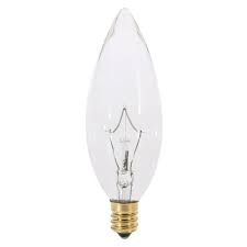 25W BA9.5 Incandescent Clear Torpedo Bulb