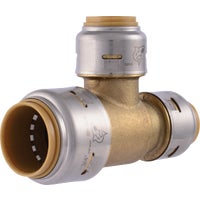 3/4" x 1/2" x 1/2" SharkBite Fitting - Brass Push Reducing Tee