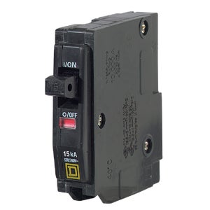 Square D Breaker - 20 amp - Single Pole - QO Type - 1" Wide