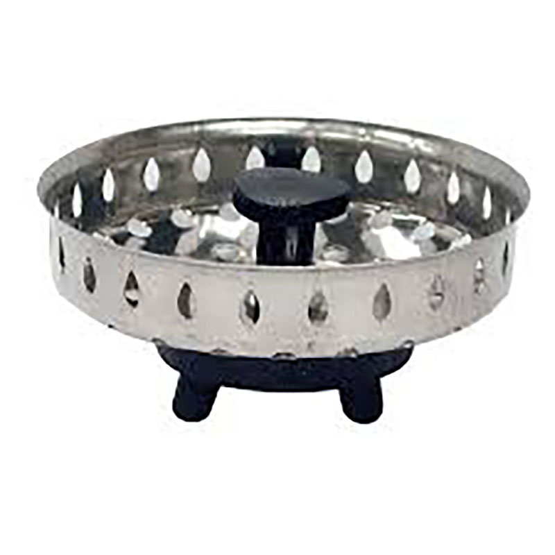 3-1/2" 3 Prong Basket Strainer