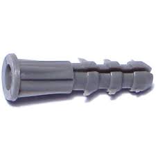 10-12 x 1" Plastic Wall Anchor