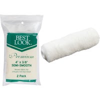 4" x 3/8" Mini Woven Fabric Paint Roller Covers