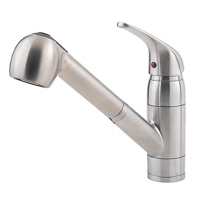 Pfister Kitchen Faucet with Pull Out Sprayer - Stainless Steel