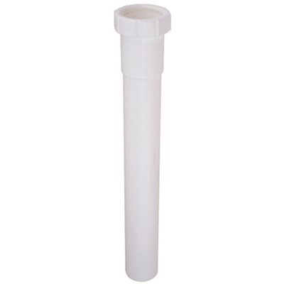 1-1/2" x 12" PVC Extension Tube with Nut