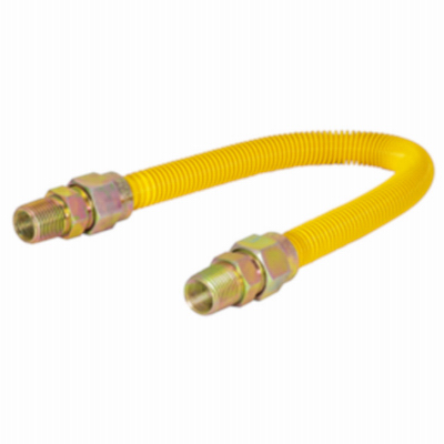 1/2"Id 3/4"F 3/4"M X 4' Gas Line