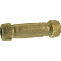 1-1/4" Brass Compression Coupling