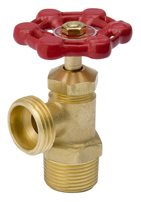 1/2" MIP Brass Boiler Drain