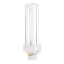 13W T4 2700K G24Q-1 4-Pin Warm White Compact Fluorescent