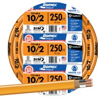 10/2 x 250' Solid Orange Romex NMW/G Electrical Wire