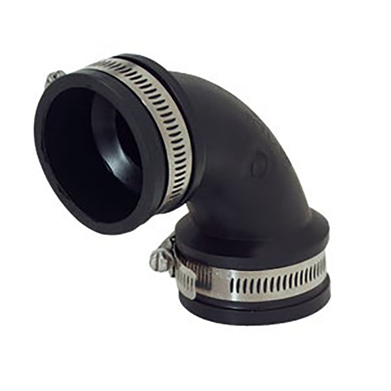 1-1/2" Flexible Fernco 90° Elbow