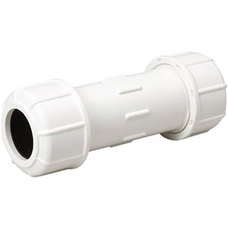 1" Schedule 40 PVC Compression Coupling