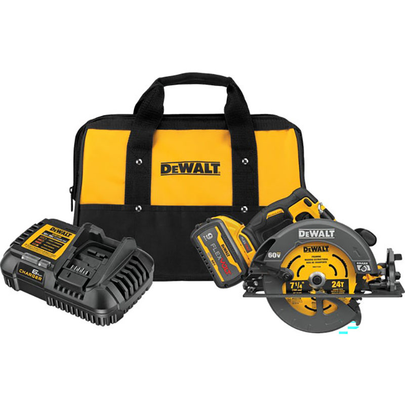 7-1/4" 60V MAX DeWalt® Cordless Circular Saw Kit