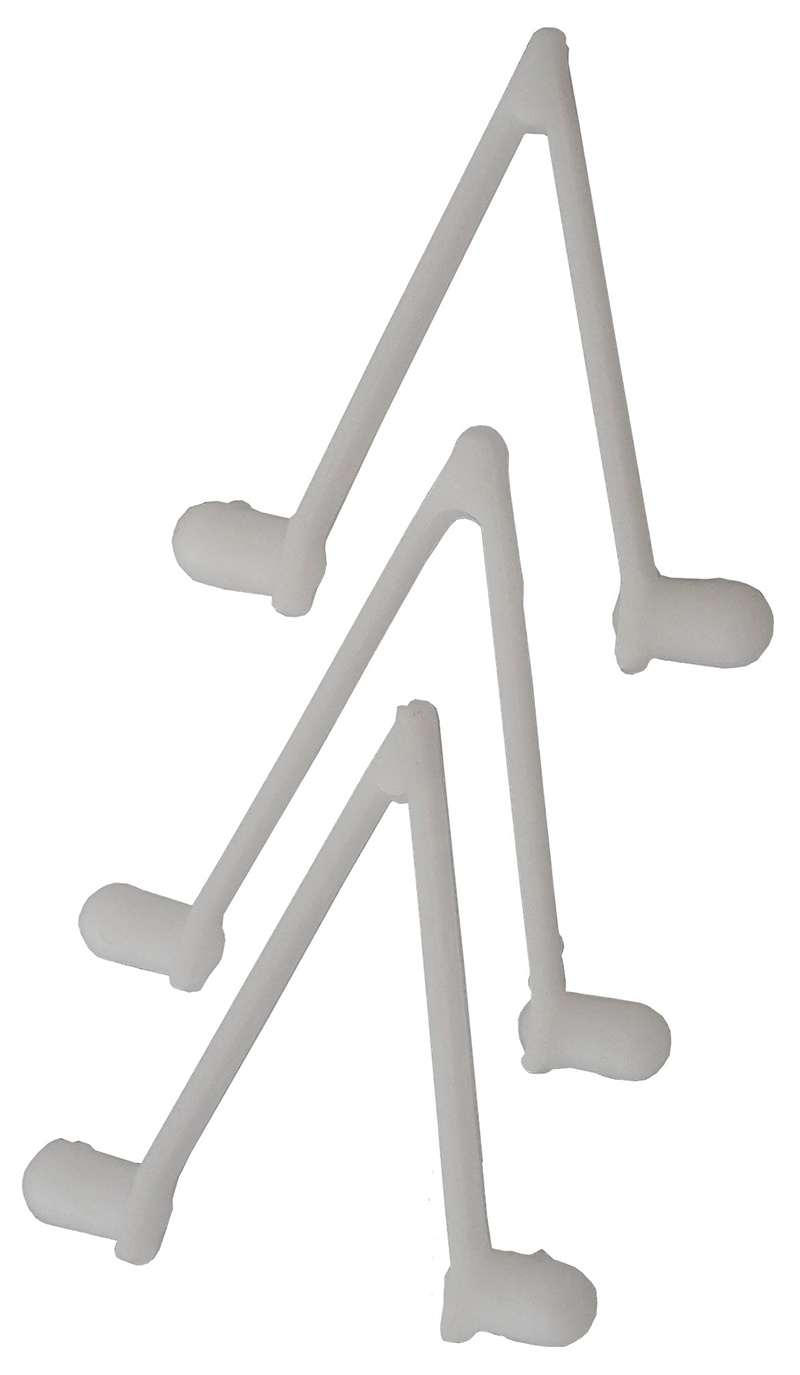 Pool Plastic V Handle Clip - 3/pack