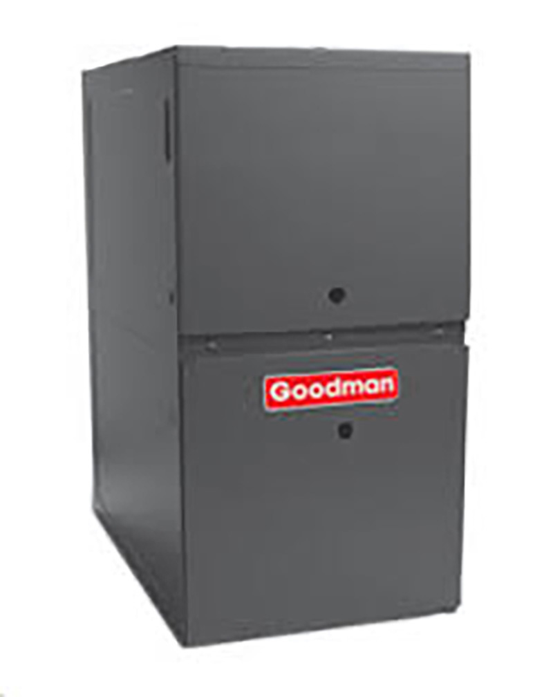 3.0 Ton Goodman® R32 80% AFUE Gas Furnace - Multi-Speed - Single Stage - 64K BTU