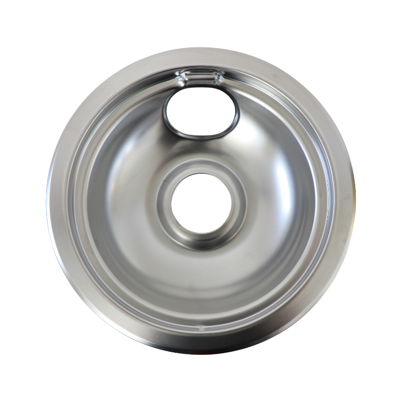 Universal Chrome Burner Bowls - 6" -SMP6N - 6/Pack