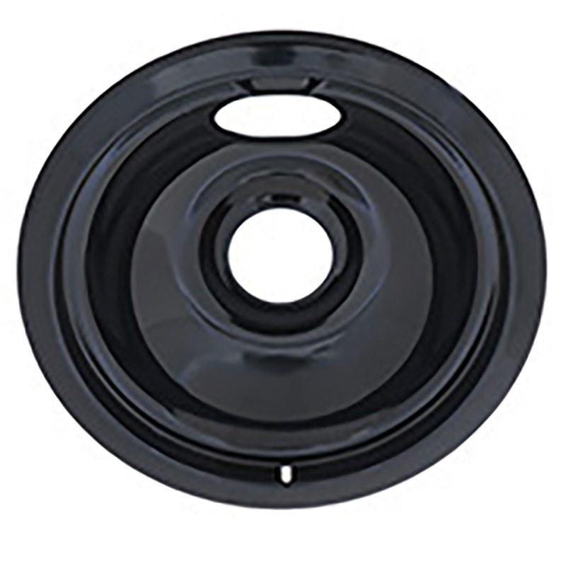 Universal Black Porcelain Burner Bowls - 6" - SMP6NP - 6/Pack