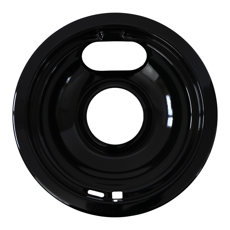 Whirlpool® Black Porcelain Burner Bowls - 6" -SMP6WPP - 6/Pack