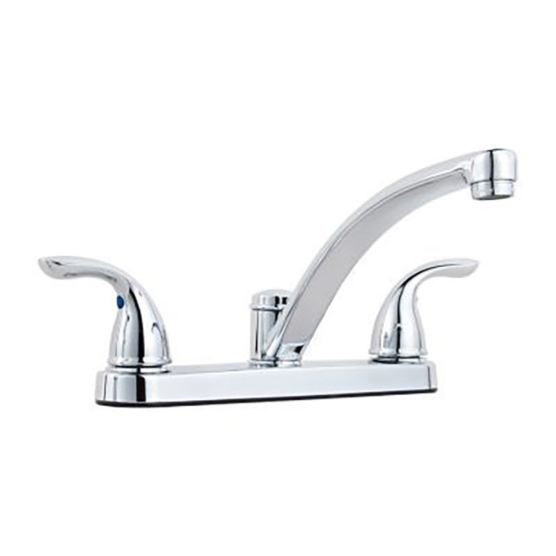 Kitchen Faucet 2-Handle Chrome