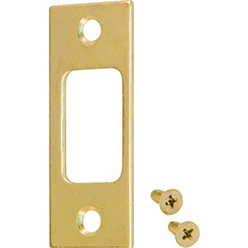 2-1/4" Kwikset Strike Plate Pb