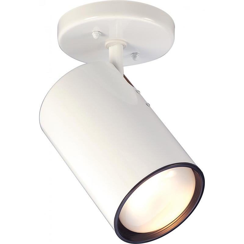 Hall/Bath Bullet Fixture White
