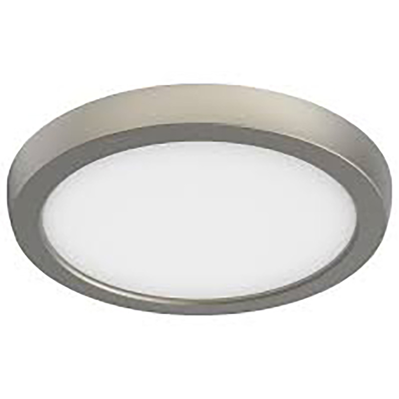 13.5W 7" Led Round Flush Bn