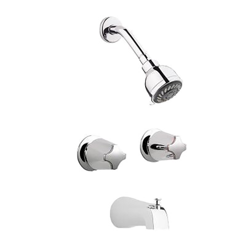 Pp 2 Hdle Tub/Shower Chrome