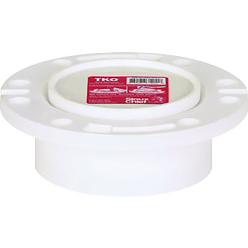 Pvc Floor Flange 4" X 3"