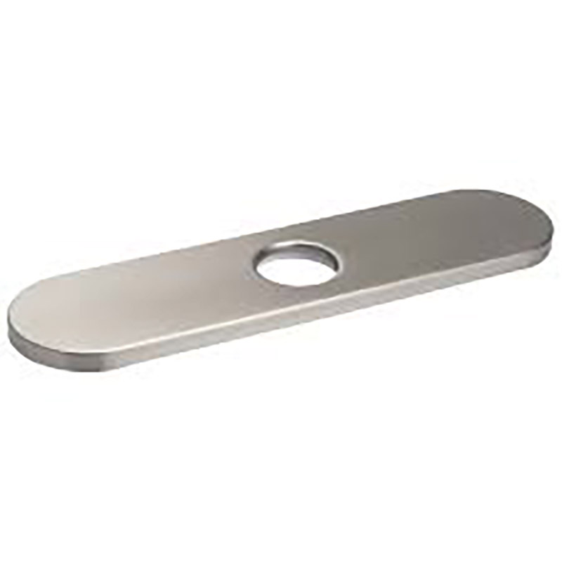 Kitchen Faucet Deck Plate - Satin Stainless Steel