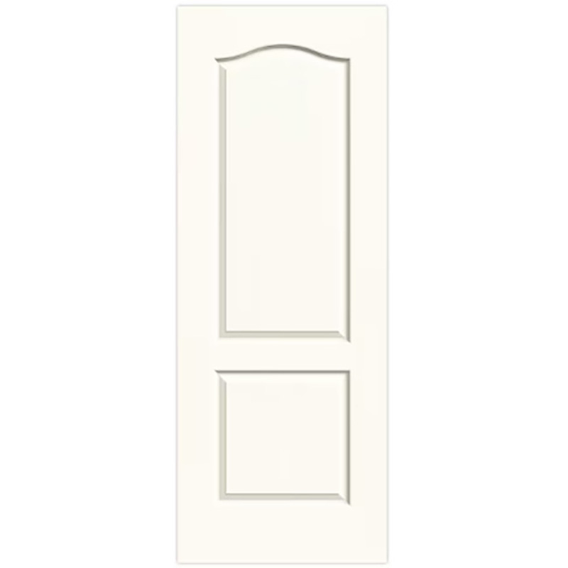 32" x 80" x 1-3/8" HC Primed 2 Panel Arch Top Interior Door Slab