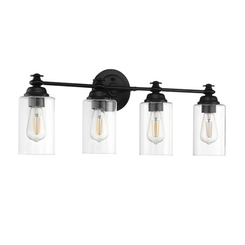 30" Dardyn 4 Bulb Vanity Fixture - Matte Black