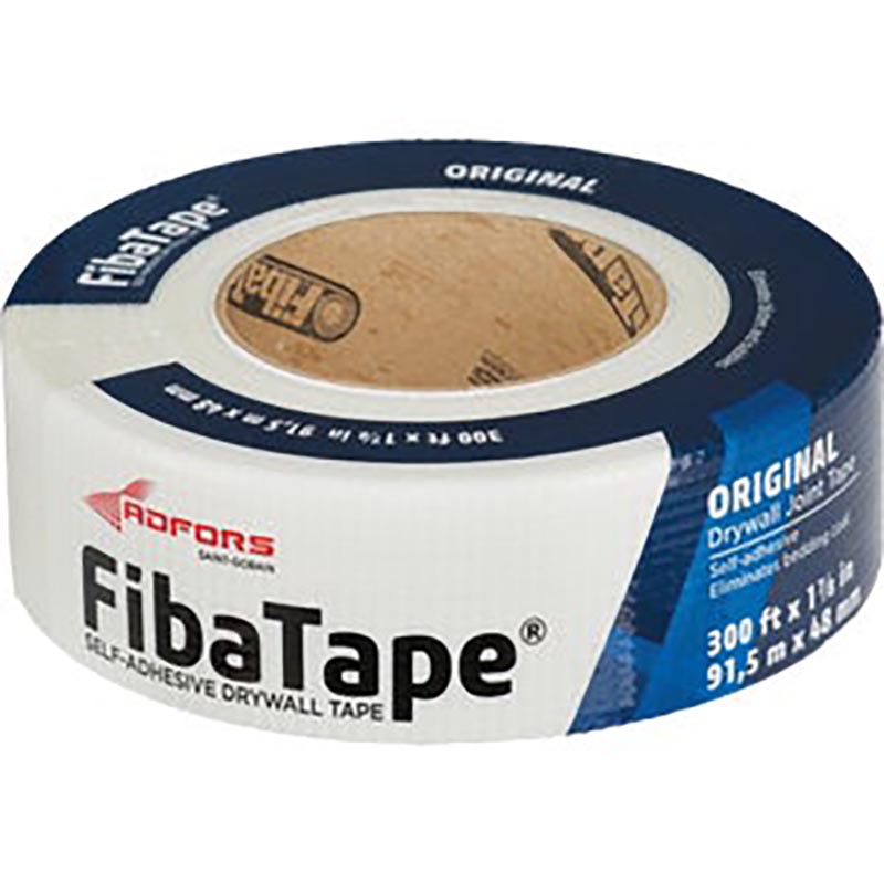 1-7/8" x 300' Fiberglass White Self-Adhesive Drywall Joint Tape