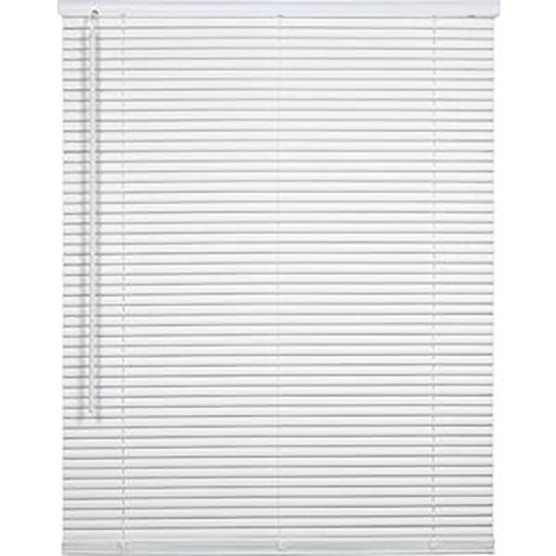 1" Vinyl Plus Mini Blind - White - - 35" W x 48" L