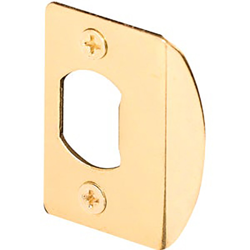 1-3/4" Standard Strike Plate - Polished Brass