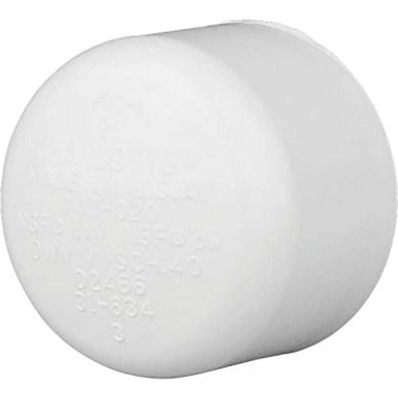 6" Schedule 40 PVC Slip Cap