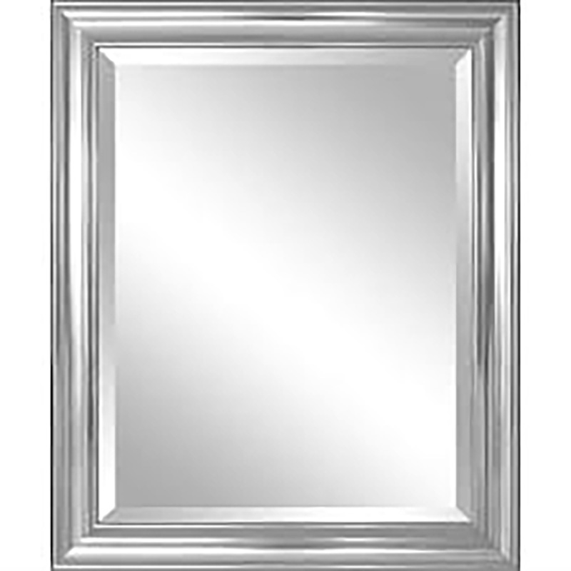 24" x 30" Framed Mirror - Silver