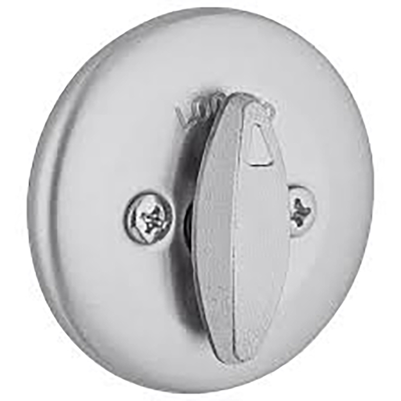 Kwikset 663 One Sided Deadbolt - Satin Chrome