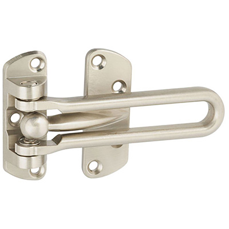Door Guard Safety Lock - Satin Nickel